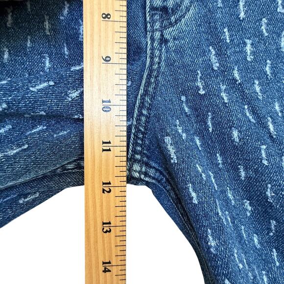 Social Tourist Ultra High Rise Straight Jeans Womens 4 27 Blue Dark Wash NWT - Picture 6 of 9